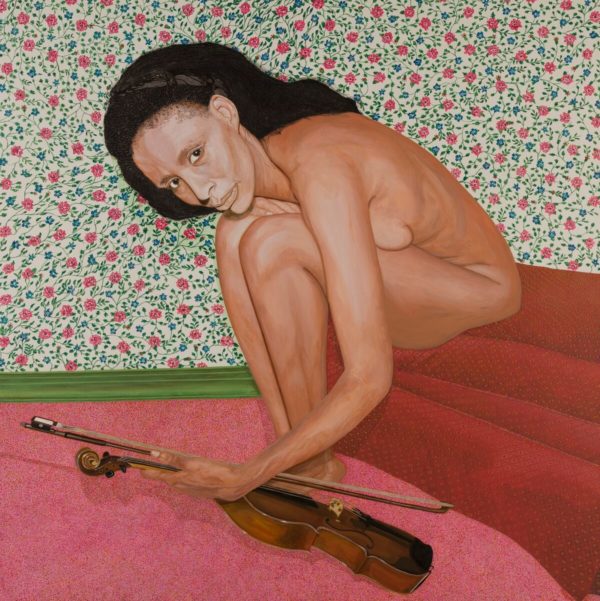 Nude w Violin 3