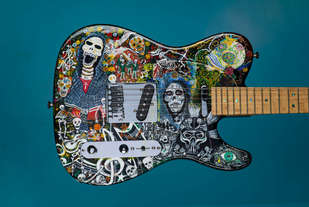 Painted Guitar